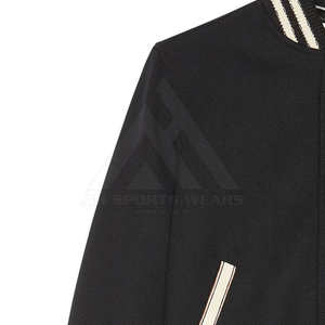 Chaqueta Varsity Larga Transpirable para Hombre, Estilo Hip Hop, Bordada, para Invierno, Ropa Urbana - Product Image 4