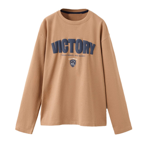 Camisetas de algodón de manga larga para niños con logo impreso en 3D, camisetas personalizadas con serigrafía para jóvenes, camisetas de moda para niños, camisetas unisex. - Product Image 1