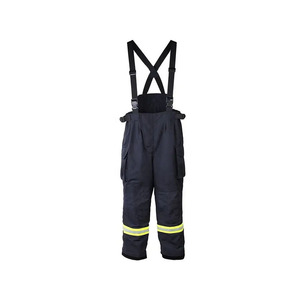 Combinaisons de sécurité industrielles FR Flame, haute qualité, résistantes, imperméables, uniformes de pompier, combinaisons de sécurité réfléchissantes noires - Product Image 2