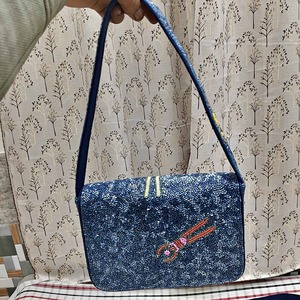 Sac de soirée élégant brodé et perlé, léger et durable, pour femme – Accessoire de mode pour mariage et événements – Offre spéciale - Product Image 4
