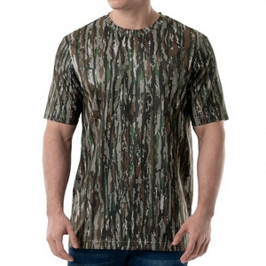 T-shirt formel à manches longues coupe classique pour homme en coton tricoté à motif uni - Product Image 1