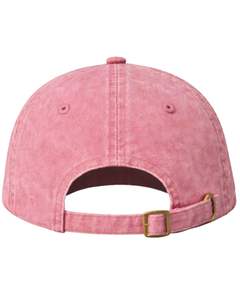 หมวกเบสบอลผ้าฝ้ายสีชมพูอ่อน แบบเรียบ ปรับขนาดได้ ใส่ได้ทั้งชายและหญิง สไตล์ลำลอง สำหรับเล่นกีฬา ระบายอากาศได้ดี สวมใส่สบาย หมวกแบบสั่งทำได้ คุณภาพพรีเมียม - Product Image 2
