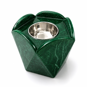 Porte-encens religieux en résine écologique de qualité supérieure, élégant, fait main, tendance, brûleur de bakhoor au parfum de fleur d'oranger - Product Image 1