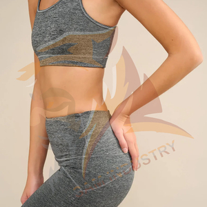 Women's Solid Color Breathable Mid-Waisted Yoga <b>Leggings</b> <b>with</b> <b>Pockets</b> for Sports Fitness Fully Customizable Women Yoga <b>Leggings</b> - Product Image 3