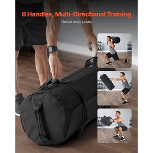 "Adjustable PVC Power Bags for Workout & <b>Strength</b> <b>Training</b> 50/125 Lbs 20kg Weight" - Product Image 6