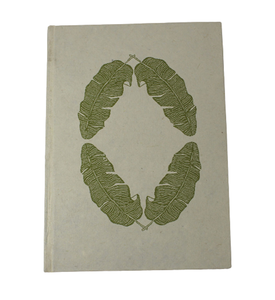Carnet personnalisé de haute qualité en papier de fibre de banane, sans bois et sans acide, couleur crème, recyclé - Product Image 1