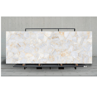 Carreaux de sol en céramique de porcelaine polie Glacier Gold, matériau d'Inde, les moins chers, en vente