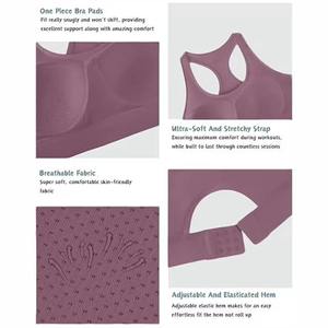 Soutien-gorge de sport pour femme, nouveau style et design, coupe confortable, avec logo personnalisé, respirant, pour la gym et l'entraînement, vêtements de fitness. - Product Image 5
