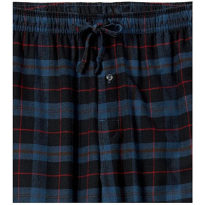Men Straight Casual Flannel Lounge Pants Pajama Sleepwear Roomy Fit Adjustable Drawstring Nightwear - Product Image 5