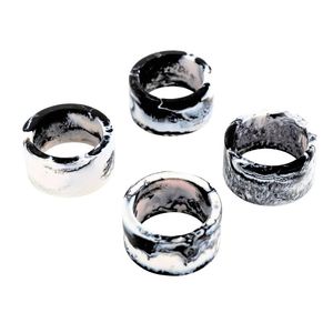 Anillos para Servilletas de Resina Brillante para Fiestas, Ecológicos y Duraderos, Juego de 4 Piezas con un Brillo Elegante y un Atractivo Decorativo - Product Image 1