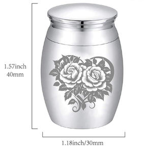 Hot Selling Brass Cat and Dog Urns Funeral Pet Memorial Urns <b>Ashes</b> Wholesale Urns at Low Price - Product Image 2