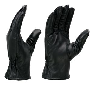 <b>Men</b> Black Leather Motorcycle <b>Gloves</b> <b>Thermal</b> Lined Riding <b>Gloves</b> Wrist Closure for Cold Weather Racing Adventuor Touring <b>gloves</b> - Product Image 3