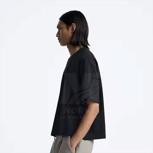 Classic Crew Neck Men Oversized <b>T</b> <b>Shirt</b> For Relaxed Daily Styling Men Oversized <b>T</b> <b>Shirt</b> For Online Sale - Product Image 3