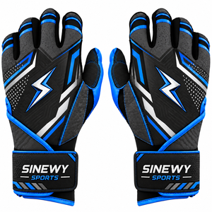 Gants de frappe SINEWY pour le sport, gauche, vert, en cuir PU, avec support de poignet, fermeture auto-agrippante, unisexe, adulte, entraînement, course, tendance - Product Image 3