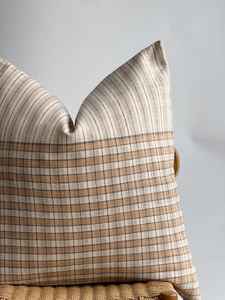 Funda de Cojín de Algodón 100% Tejido a Cuadros |   Funda de Almohada Decorativa con Diseño a Cuadros Estilo Rústico |   Venta al por Mayor Personalizada - Product Image 4