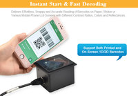 Serrure de porte USB haute vitesse RD4500-20 étanche IP65 avec décodage QR/code-barres 200 décodes/secondes, format A4, interface COM, en stock