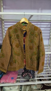 TNT Suzani Floral Embroidered <b>Jacket</b> Vibrant Boho Winter Outerwear Windproof and Breathable Ethnic Statement Design - Product Image 4