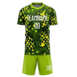 Premium Soccer Uniform Set Custom Logo Printed Jersey Shorts Lightweight Athletic Sports Apparel - Product Image 3