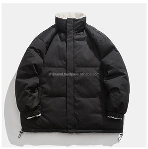 Customized Manufacturer Design Waterproof Hooded Winter Puffer Jacket Men's Unisex Streetwear Polyester Filled Outdoor <b>Coat</b> - Product Image 3