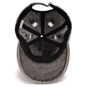 Gorra de béisbol de perfil bajo, sin estructura, desgastada, estilo vintage, descolorida, para papá - Product Image 2