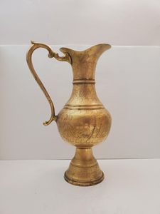 New <b>Copper</b> Brass Handmade Modern Eco-Friendly Flower <b>Vase</b> Tabletop Home Decor for Wedding Decoration - Product Image 2