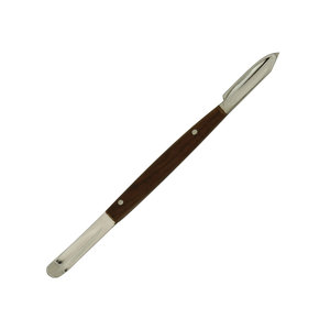 Cuchillo de cera Lessman de calidad premium, 13 cm, mango de madera, acero inoxidable, instrumento de tallado de cera para laboratorio dental, protésico - Product Image 2