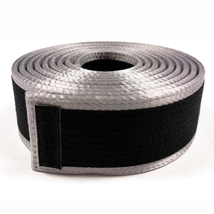 เข็มขัด BJJ ผ้าฝ้าย 100% คุณภาพพรีเมียม ทอลายเพิร์ลวีฟ แบบนุ่ม สำหรับบราซิลเลียนยิวยิตสูและเทควันโด พร้อมโลโก้สั่งทำ สำหรับผู้ใหญ่ ทั้งชายและหญิง - Product Image 2