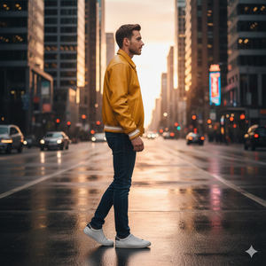 Chaqueta Varsity de Cuero Personalizada para Mujer, Estilo Bomber con Parches Bordados, Cierre de Cremallera, Puños y Dobladillo Acanalados, Impermeable y Resistente al Viento - Product Image 4