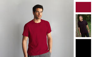 OEM personalizable 200 gramos 100% algodón camisetas de punto informal diseño en blanco del proveedor en Bangladesh Opción de patrón de impresión - Product Image 3