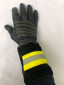 ถุงมือป้องกันมือรุ่นใหม่ ถุงมือหนังนักดับเพลิง บริการผลิต OEM คุณภาพเยี่ยม ถุงมือนักดับเพลิงยอดนิยม - Product Image 4