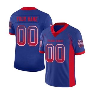 เสื้อเจอร์ซีย์ฟุตบอลอเมริกันเย็บตามสั่งชุดฝึกซ้อมไซส์ใหญ่พิเศษชุดอเมริกันฟุตบอล - Product Image 4