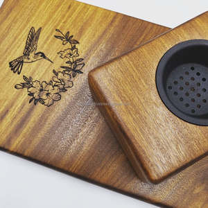 Juego de Incienso de Madera y Resina de Lujo, Soporte para Madkhan, Decoración para el Hogar, Celebraciones del Ramadán y Decoración de Hoteles, Quemador de Oud Árabe de Diseño - Product Image 5