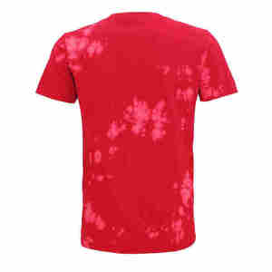 Wholesale Custom Acid Wash <b>Tie</b> Dye T Shirt Heavyweight Cotton <b>Vintage</b> Bleach Effect Crewneck Short Sleeve Streetwear Tee - Product Image 3