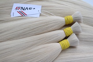 Precio al por mayor Raw 613 Bundles Extensiones de cabello lacio natural de doble dibujado por proveedores vietnamitas - Product Image 2