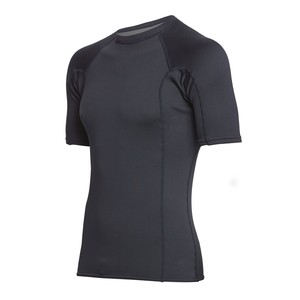 Rashguard MMA en polyester, rashguard de Jiu-Jitsu, couleur personnalisée, rashguard à manches courtes pour hommes - Product Image 5