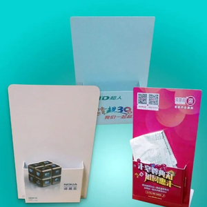 Professional Eco-Friendly Convenient PVC Leaflet <b>Desk</b> Holder Brochure Display Stand for Office Retail Promotion Advertising - Product Image 1