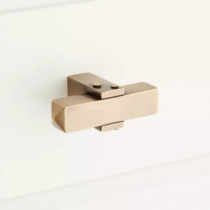 Trending Octagonal Brass Cabinet Knob Minimalist Design Durable Furniture <b>Handle</b> for Kitchen Drawer <b>Door</b> <b>Pull</b> High Quality metal - Product Image 2