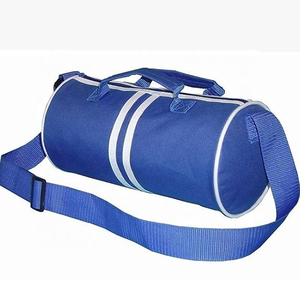 Mint Green Polyester Duffel <b>Bag</b> With Zipper Closure And Shoe <b>Compartment</b> For Exercise Fitness - Product Image 6