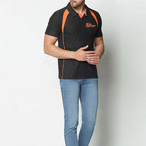Nouveau design, polos en coton doux pour hommes, col confortable, coupe ajustée, vêtements décontractés pour le bureau, tenue quotidienne, style moderne - Product Image 5