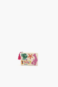 Porte-monnaie artisanal en perles brodé, mini portefeuille pour femmes au meilleur prix - Product Image 5