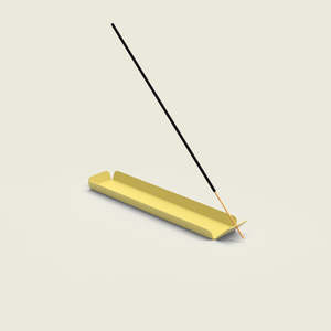 Quemador de Incienso Metálico Minimalista, Rectangular Negro, Recolector de Ceniza para Aromaterapia, para Uso Doméstico - Product Image 4
