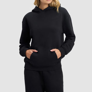 Survêtement femme en molleton bouclette coupe décontractée, personnalisable avec logo pour marques de mode streetwear – Vente en gros - Product Image 2