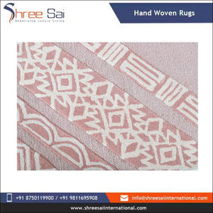 Offre Spéciale motif géométrique coton tissé tapis tissé à la main tapis de zone de tissage plat pour décor scandinave dans la chambre ou le salon - Product Image 5