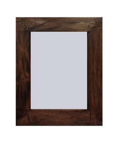 Rustic Wood Photo <b>Frame</b> Rectangular Vertical Wall <b>Mount</b> Solid Wood Finish - Product Image 1
