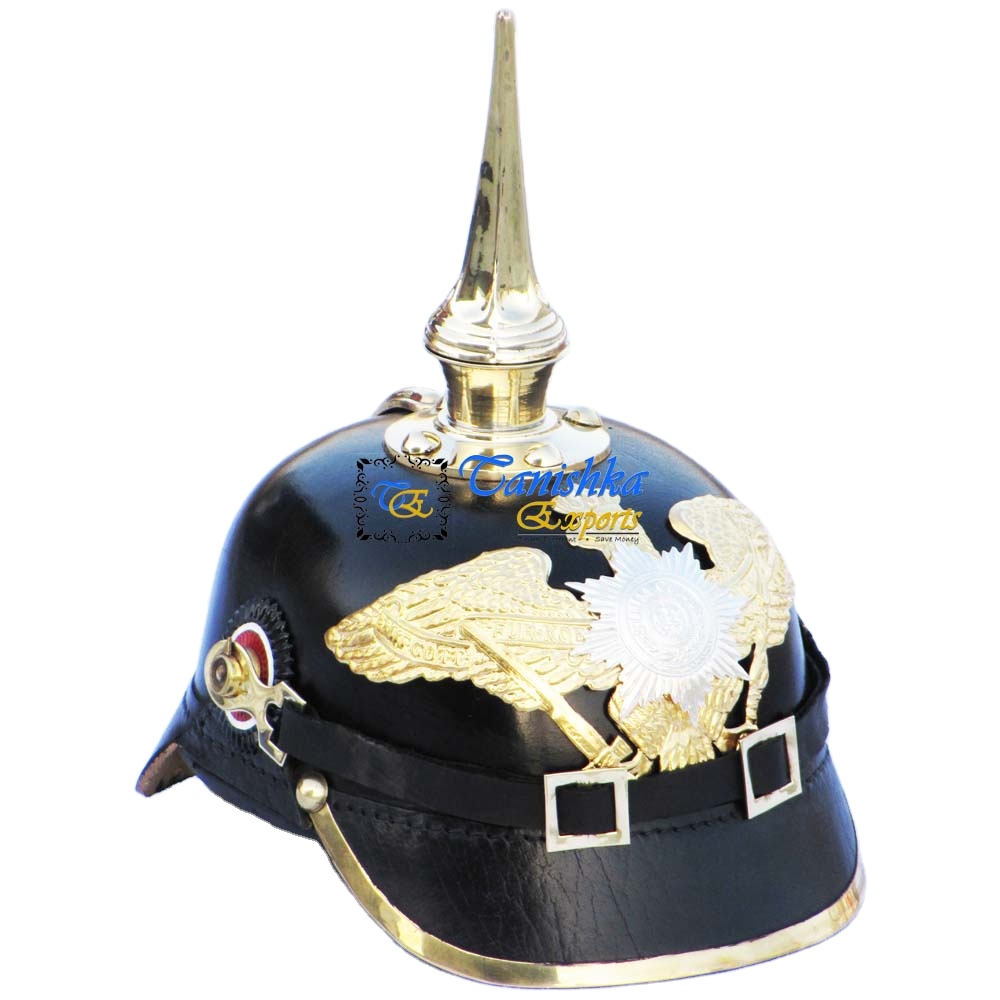 Надежная Броня Pickelhaube из прусской кожи шлем викингов костюм на Хэллоуин средневековый подарок декоративный шлем