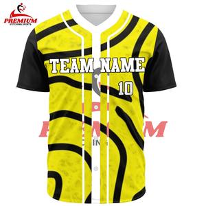 Maillot de baseball unisexe pour adultes, manches courtes, respirant, grande taille, nom d'équipe personnalisé, séchage rapide, vêtements de sport légers - Product Image 3