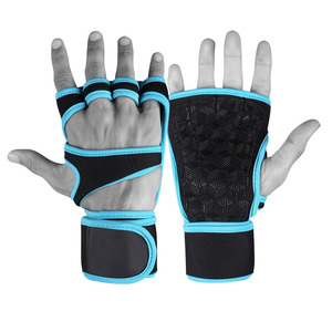 Custom <b>Half</b> Finger Fitness Gloves Non <b>Slip</b> Neoprene Weight Lifting Gym Workout Training Gloves for Men Women - Product Image 1