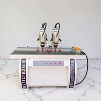 Machine de perçage de trous de charnière à deux têtes, machine de perçage de charnières pour armoires de cuisine, perçage multi-broches