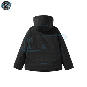 Vêtements de ski imperméables unisexes de haute qualité fabriqués sur mesure, veste de snowboard à capuche en duvet - Product Image 6