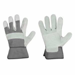 Guantes de Trabajo de Dedo Completo, Verde Gris, Algodón, Antideslizantes, Unisex, para Exteriores, Todas las Temporadas - Product Image 3
